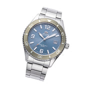 Orient Solar Quartz Diver Watch with Blue Sunburst Dial #RA-WJ0002L10B