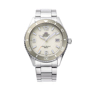 Orient Solar Quartz Diver Watch with Ivory Sunburst Dial #RA-WJ0003S10B