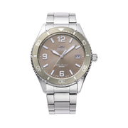 Orient Solar Quartz Diver Watch with Brown Sunburst Dial #RA-WJ0004Y10B