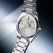 KUOE Royal Smith 90-006 Blue Dial Watch with Breguet Numerals #RS90006BG-SV-BL