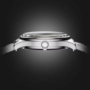 KUOE Royal Smith 90-006 Black Dial Watch with Breguet Numerals #RS90006BG-SV-BK
