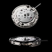 KUOE Royal Smith 90-006 Black Dial Watch with Breguet Numerals #RS90006BG-SV-BK