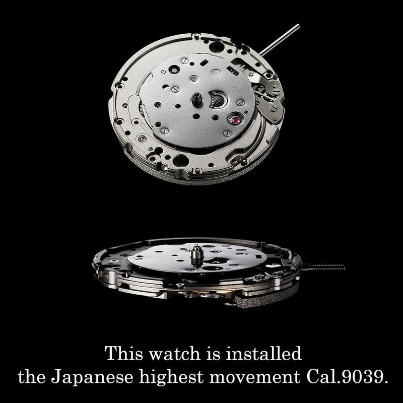 KUOE Royal Smith 90-008 Silver 34mm Dress Watch with Ivory Dial #RS90008-SV-GD