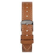 KUOE Royal Smith 90-008 Silver 34mm Dress Watch with Ivory Dial #RS90008-SV-GD
