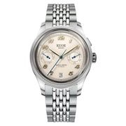 KUOE Royal Smith 90-0010 Grainy Ivory Dial Watch #RS90010-IV-GRAINY-BOR-EX