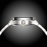 KUOE Royal Smith 90-0010 Grainy Ivory Dial Watch #RS90010-IV-GRAINY-BOR-EX