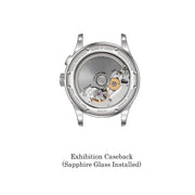 KUOE Royal Smith 90-0010 Grainy Panda Dial Watch #RS90010-PA-GRAINY-BOR-EX
