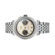 KUOE Royal Smith 90-0010 Grainy Panda Dial Watch #RS90010-PA-GRAINY-BOR-EX
