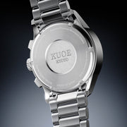 KUOE ROYAL SMITH 90-012 Automatic Chronograph with Silver Dial #RS90012-A-SV-FLAT