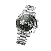 KUOE ROYAL SMITH 90-012 Automatic Chronograph with Green Dial #RS90012-GR-FLAT