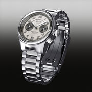 KUOE ROYAL SMITH 90-012 Automatic Chronograph with Panda Dial #RS90012-PA-FLAT