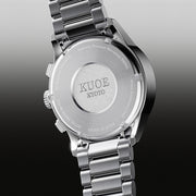 KUOE ROYAL SMITH 90-012 Automatic Chronograph with Panda Dial #RS90012-PA-FLAT