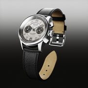 KUOE ROYAL SMITH 90-012 Automatic Chronograph with Panda Dial #RS90012-PA-FLAT