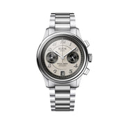 KUOE ROYAL SMITH 90-012 Automatic Chronograph with Panda Dial #RS90012-PA-FLAT