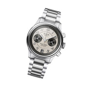 KUOE ROYAL SMITH 90-012 Automatic Chronograph with Panda Dial #RS90012-PA-FLAT