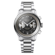 KUOE ROYAL SMITH 90-012 Automatic Chronograph with Grey Dial #RS90012-RPA-FLAT