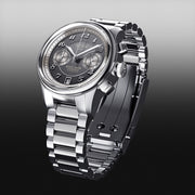 KUOE ROYAL SMITH 90-012 Automatic Chronograph with Grey Dial #RS90012-RPA-FLAT