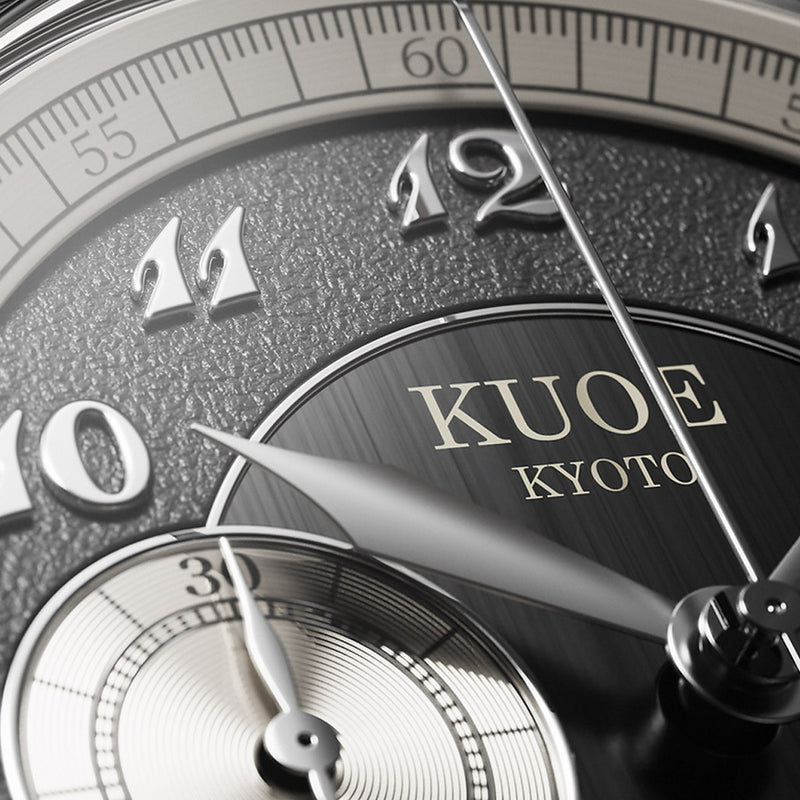 KUOE ROYAL SMITH 90-012 Automatic Chronograph with Grey Dial #RS90012-RPA-FLAT