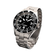 NTH Scorpene Black Hi-Beat Automatic Dive Watch with Date #WW-NTH-SCKD tilt