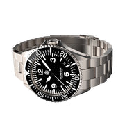 NTH Scorpene Black Hi-Beat Automatic Dive Watch with Date #WW-NTH-SCKD side