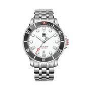Second Hour Gin Clear Mk2 Watch with Arctic White Dial #SEC-HOU-02