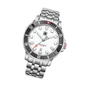 Second Hour Gin Clear Mk2 Watch with Arctic White Dial #SEC-HOU-02