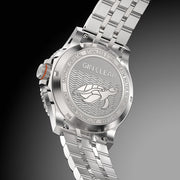 Second Hour Gin Clear Mk2 Watch with Arctic White Dial #SEC-HOU-02