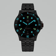 Second Hour Gin Clear Mk2 Watch with Pastel Blue Dial #SEC-HOU-04