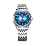 Second Hour Sattelberg Mk2 Watch with Blue Dial #SEC-HOU-07