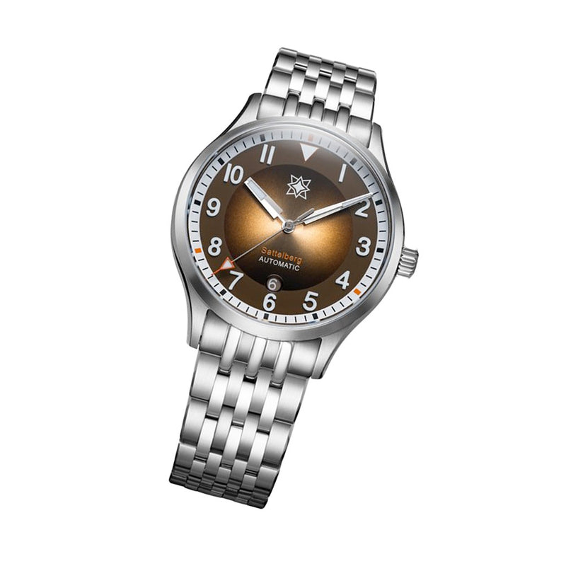 Second Hour Sattelberg Mk2 Watch with Copper Dial #SEC-HOU-08