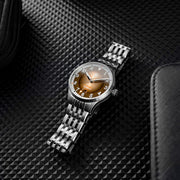 Second Hour Sattelberg Mk2 Watch with Copper Dial #SEC-HOU-08