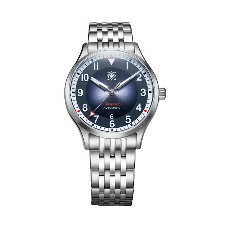 Second Hour Sattelberg Mk2 Watch with Black Dial #SEC-HOU-09
