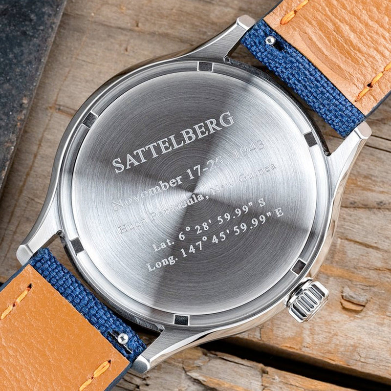 Second Hour Sattelberg Mk2 Watch with Black Dial #SEC-HOU-09