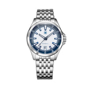 Second Hour Mandala Mk3 Watch with White & Blue Dial #SEC-HOU-10
