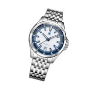Second Hour Mandala Mk3 Watch with White & Blue Dial #SEC-HOU-10