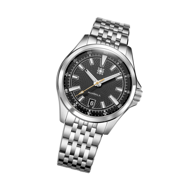 Second Hour Mandala Mk3 Watch with Black Dial #SEC-HOU-13