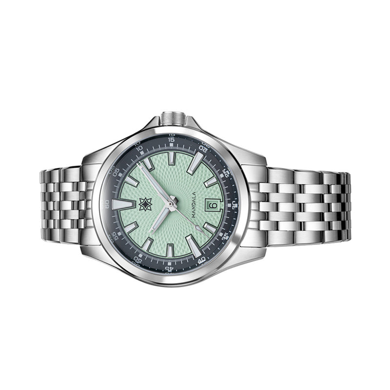 Second Hour Mandala Mk3 Watch with Mint Dial #SEC-HOU-14