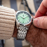 Second Hour Mandala Mk3 Watch with Mint Dial #SEC-HOU-14