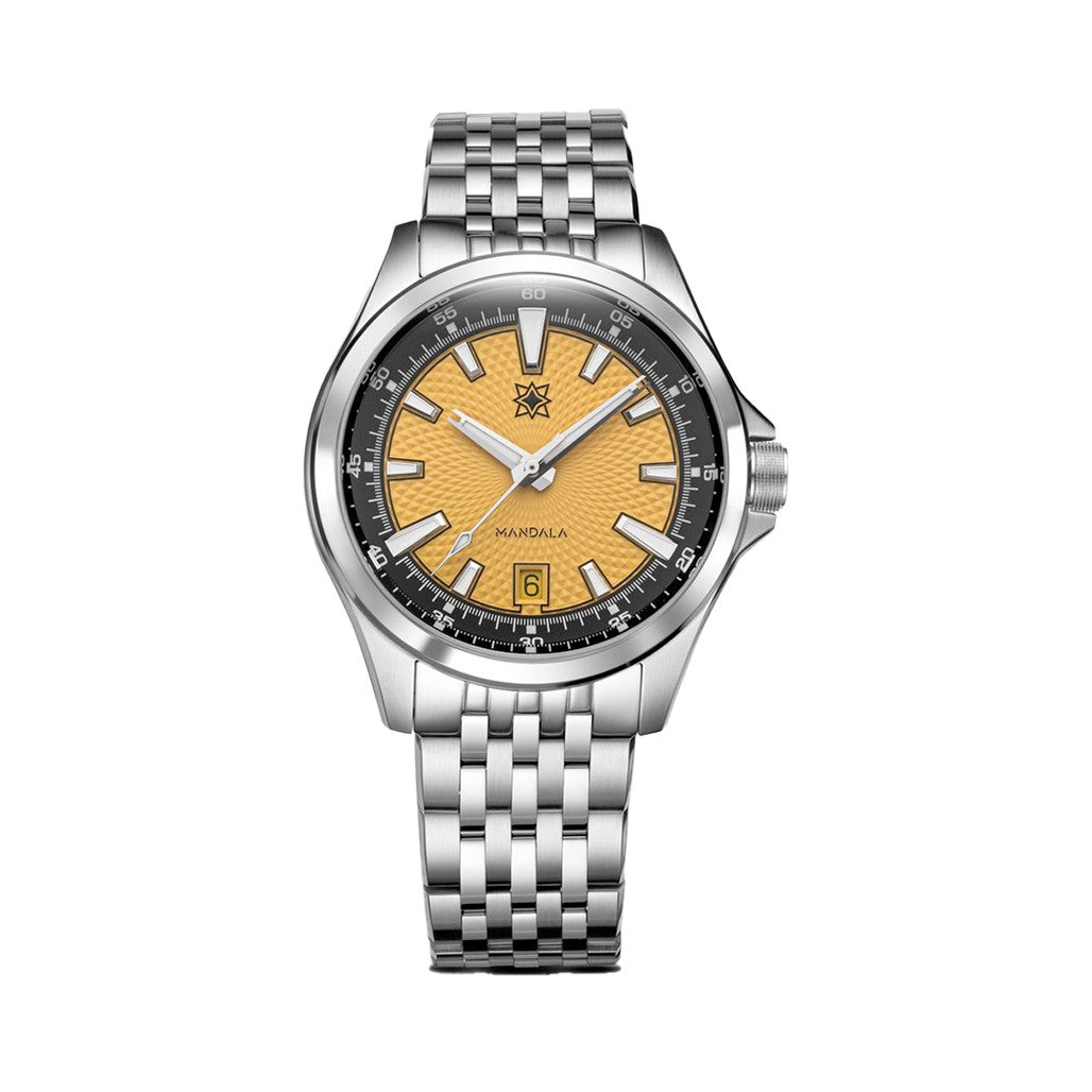 Second Hour Mandala Mk3 Watch with Bumblebee Dial #SEC-HOU-15