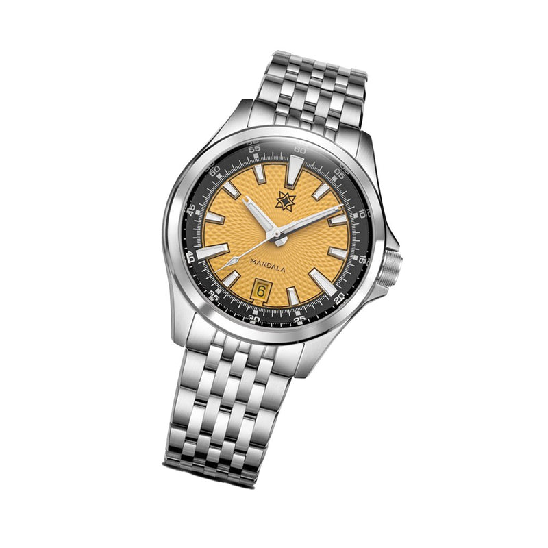 Second Hour Mandala Mk3 Watch with Bumblebee Dial #SEC-HOU-15