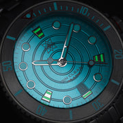 Second Hour Gin Clear Mk2 Watch with Pale Aqua Dial #SEC-HOU-17