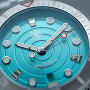 Second Hour Gin Clear Mk2 Watch with Pale Aqua Dial #SEC-HOU-17