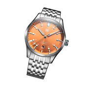 Second Hour Fusion Mk1 Watch with Orange Dial #SEC-HOU-18