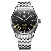 Second Hour Fusion Mk1 Watch with Black Dial #SEC-HOU-19