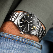 Second Hour Fusion Mk1 Watch with Black Dial #SEC-HOU-19