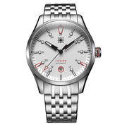 Second Hour Fusion Mk1 Watch with White Dial #SEC-HOU-20