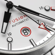 Second Hour Fusion Mk1 Watch with White Dial #SEC-HOU-20