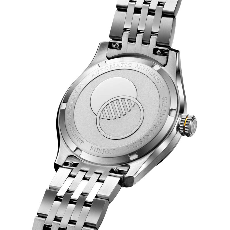 Second Hour Fusion Mk1 Watch with White Dial #SEC-HOU-20