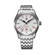 Second Hour Fusion Mk1 Watch with White Dial #SEC-HOU-20