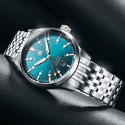 Second Hour Fusion Mk1 Watch with Petrol Dial #SEC-HOU-22